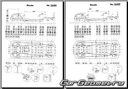 Mazda MPV (LV) 1990-1995 (RH Japanese market) Body dimensions