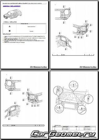   Toyota 4Runner 2021-2024 Collision shop manual