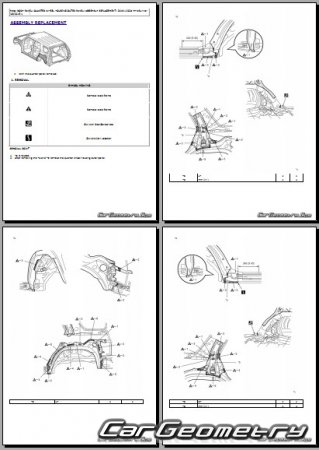   Toyota 4Runner 2021-2024 Collision shop manual