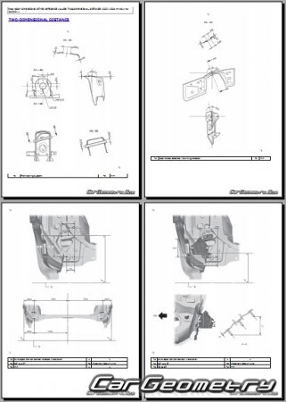   Toyota 4Runner 2021-2024 Collision shop manual