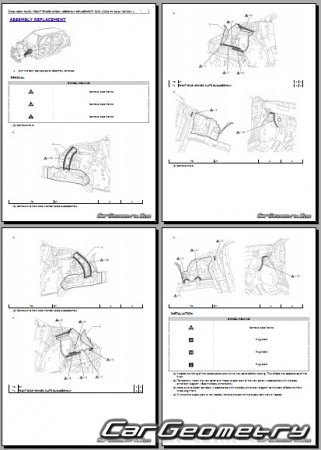   Toyota Raize (A250) 2022-2028 Body Repair Manual