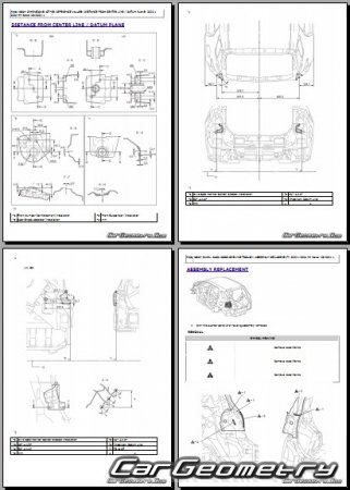   Toyota Raize (A250) 2022-2028 Body Repair Manual