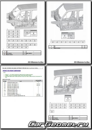   Toyota Land Cruiser PRADO 250 20242032 Collision Repair Manual