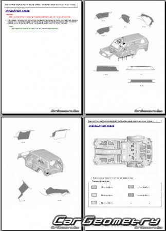   Toyota Land Cruiser PRADO 250 20242032 Collision Repair Manual