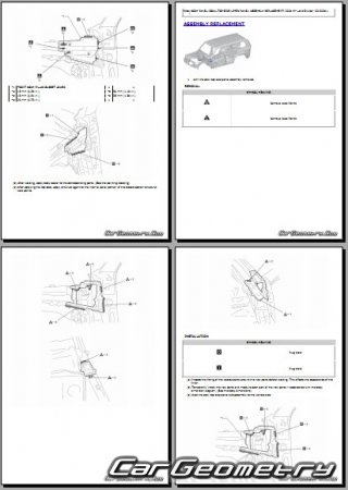   Toyota Land Cruiser PRADO 250 20242032 Collision Repair Manual