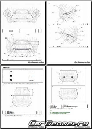   Toyota Land Cruiser PRADO 250 20242032 Collision Repair Manual