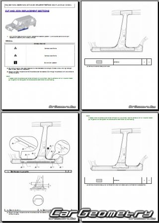   Toyota Land Cruiser PRADO 250 20242032 Collision Repair Manual