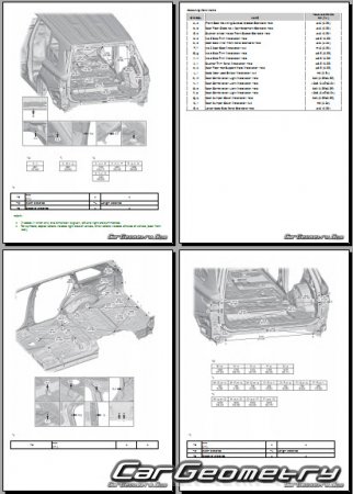   Toyota Sequoia Hybrid (VXKH80 VXKH85) 2023-2030 Collision Repair Manual