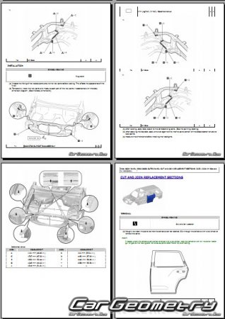   Toyota Sequoia Hybrid (VXKH80 VXKH85) 2023-2030 Collision Repair Manual