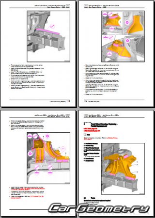   Audi Q4 e-tron (F4B) Sportback 2021-2027 Body Repair Manuals