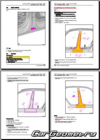   Audi Q4 e-tron (F4B) Sportback 2021-2027 Body Repair Manuals