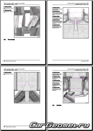   Audi Q4 e-tron (F4B) Sportback 2021-2027 Body Repair Manuals