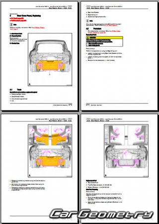   Audi Q4 e-tron (F4B) Sportback 2021-2027 Body Repair Manuals