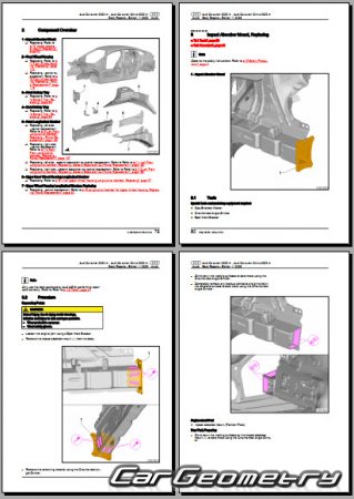   Audi Q4 e-tron (F4B) Sportback 2021-2027 Body Repair Manuals