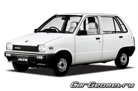   Suzuki Alto & Fronte (71S 71V) 1984-1988,   Suzuki Fronte (CN11S CP11S) 1988-1990