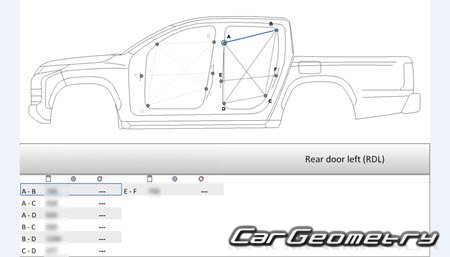   Mitsubishi L200 & Triton  2024 Body dimensions