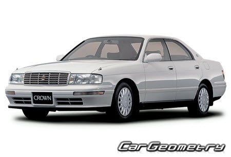   Toyota Crown (S140) 1991-1995,    ,     Toyota Crown 1991-1995