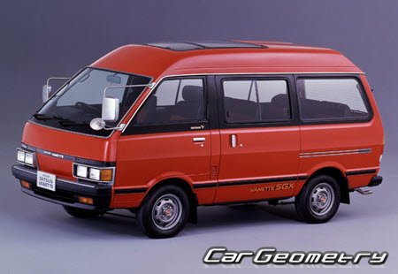   Nissan Vanette (C120) 1980-1985,   Nissan Vanette (C120) 1980-1985