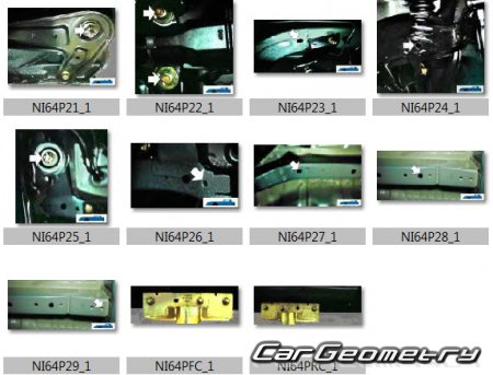 Nissan Stagea (WC34) 19962001 (RH Japanese market) Body dimensions