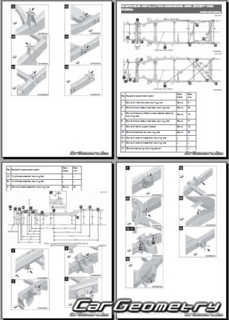   Mitsubishi L200 & Triton  2024 Body dimensions