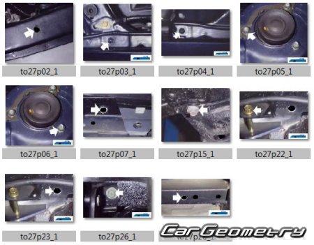 Toyota Caldina Wagon (T19#G) 19921997 (RH Japanese market) Body dimensions