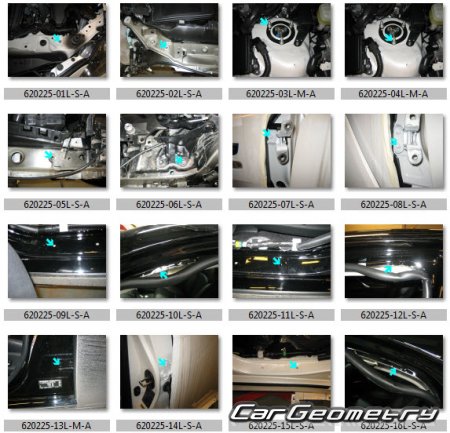 Lexus IS F (USE20) 2007-2014 (RH Japanese market) Body dimensions