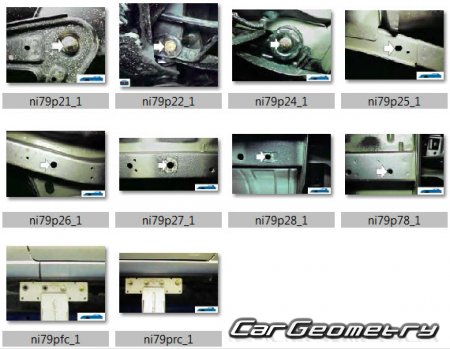 Nissan Laurel (C35) 1997-2002 (RH Japanese market) Body dimensions