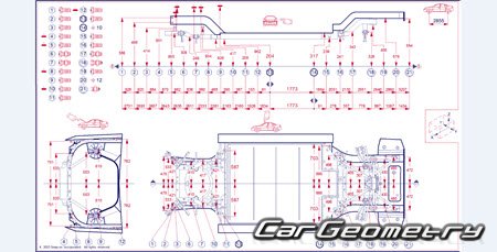   BMW I4 (G26) 2021-2028 Body dimensions