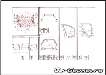   Volvo XC40 (EX40) Recharge 2020-2028 Body dimensions