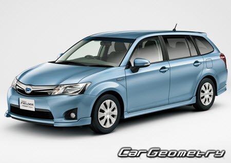   Toyota Corolla Fielder Hybrid (NKE165G) 2013-2015,      