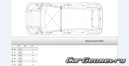   Volvo EX30 2024-2031 Body dimensions