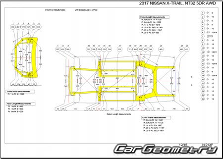 Nissan X-Trail (T32) 2013-2022 (RH) Body Repair Manual