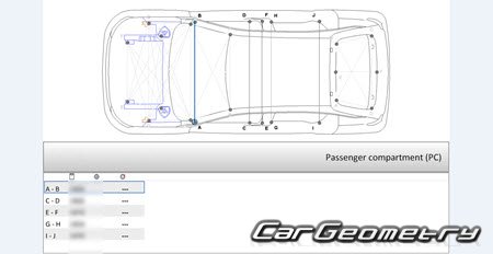   Opel Mokka Electric (B) 2021-2027 Body dimensions