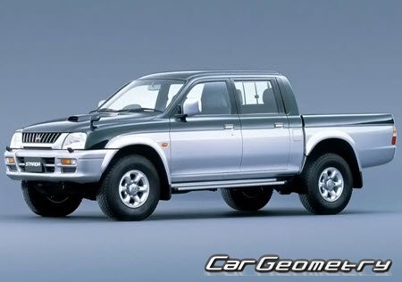   Mitsubishi Strada (K74T) 1997-1999,    