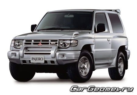   Mitsubishi Pajero (V14V V23 V24 V25 V26) 1991-1999,    