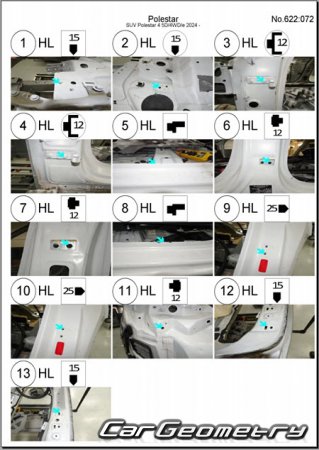   Polestar 4 2023-2030 Body dimensions