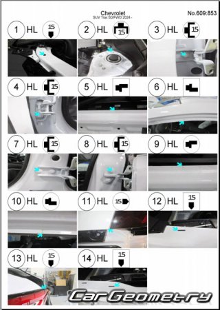   Chevrolet Trax II 2023-2030 Body dimensions