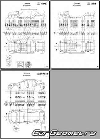   Chevrolet Trax II 2023-2030 Body dimensions