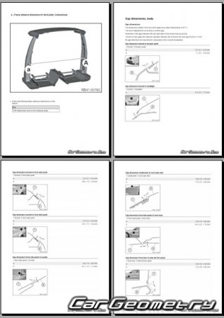   BMW I4 (G26) 2021-2028 Body dimensions