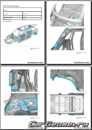   Volvo EX90 2024-2030 Body dimensions