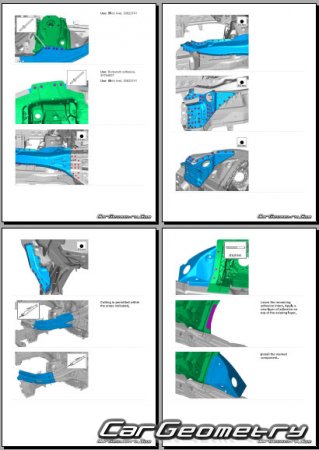   Volvo EX90 2024-2030 Body dimensions