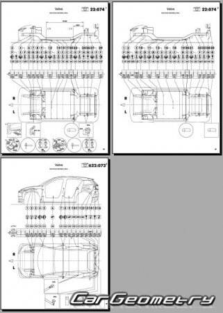   Volvo EX30 2024-2031 Body dimensions