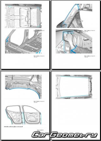   Volvo EX30 2024-2031 Body dimensions