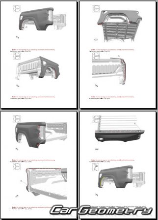   GMC Canyon 2022-2032 Body Repair Manual