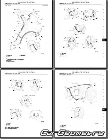 Nissan X-Trail (T32) 2013-2022 (RH) Body Repair Manual