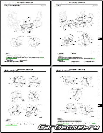 Nissan X-Trail (T32) 2013-2022 (RH) Body Repair Manual