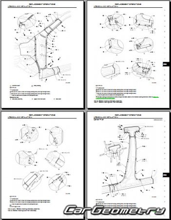 Nissan X-Trail (T32) 2013-2022 (RH) Body Repair Manual