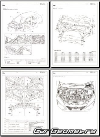 Nissan Note (E13) 2020-2026 (RH Japanese market) Body dimensions