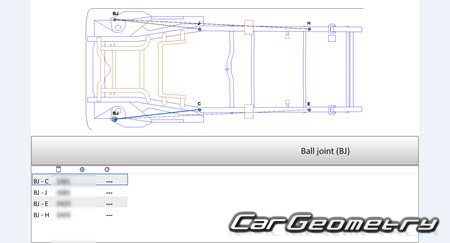 Mitsubishi Minicab Truck 1999-2014 (RH Japanese market) Body dimensions