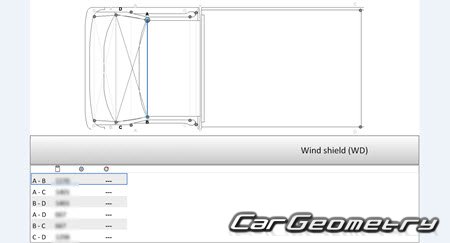 Mitsubishi Minicab Truck 1999-2014 (RH Japanese market) Body dimensions